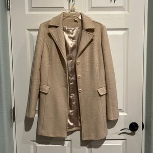 Cream coat